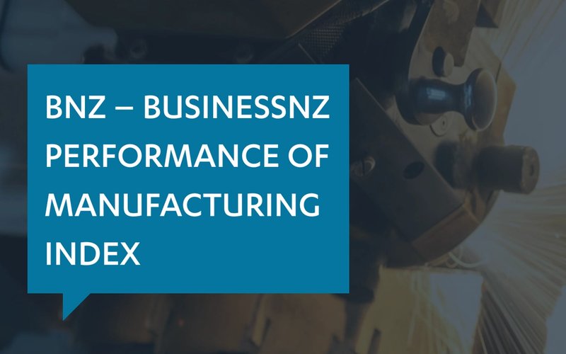 BNZ Performance of Manufacturing Index - August 2026