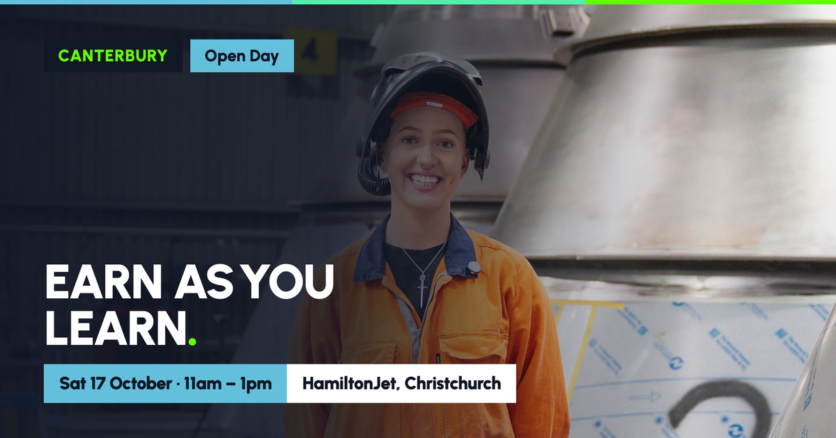 Earn As You Learn: Canterbury Open Day