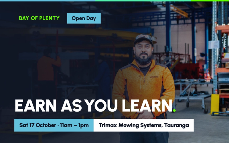 Earn As You Learn: Bay of Plenty Open Day