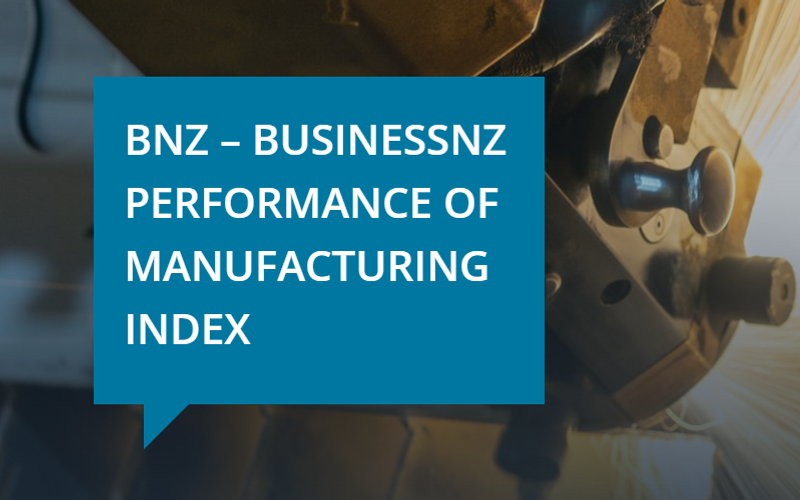 BNZ Performance of Manufacturing Index - March 2026
