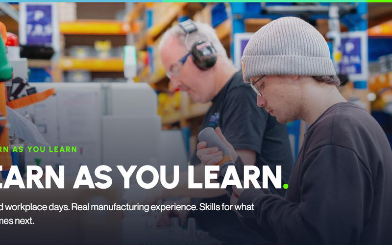 Manufacturers unite to grow future workforce through ‘Earn As You Learn’ programme